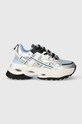 Buffalo sneakers Triplet Hollow 1636156.SLV albastru SS24
