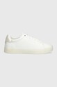 Шкіряні кросівки Calvin Klein CUPSOLE LACE UP PEARL Planet friendly білий HW0HW01897