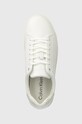 Шкіряні кросівки Calvin Klein CUPSOLE LACE UP PEARL білий HW0HW01897
