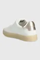 Calvin Klein sneakersy skórzane CUPSOLE LACE UP PEARL Cholewka: Skóra naturalna, Wnętrze: Materiał tekstylny, Skóra naturalna, Podeszwa: Materiał syntetyczny