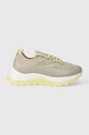 Tenisice Calvin Klein RUNNER LACE UP CAGING tekstil siva HW0HW01900