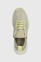 szary Calvin Klein sneakersy RUNNER LACE UP CAGING
