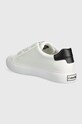 Παπούτσια Δερμάτινα αθλητικά παπούτσια Calvin Klein VULCANIZED SLIP ON VELCRO LTH HW0HW01909 λευκό