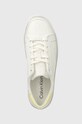 Tenisky Calvin Klein FLATFORM CUP LACE UP EPI MONO biela HW0HW01911