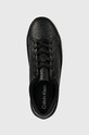 Tenisky Calvin Klein FLATFORM CUP LACE UP EPI MONO černá HW0HW01911