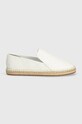 Εσπαντρίγιες Calvin Klein ESPADRILLE EPI MONO HW0HW01917 λευκό SS24