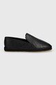 Calvin Klein espadrile ESPADRILLE EPI MONO HW0HW01917 negru SS24