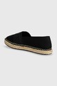 Obuwie Calvin Klein espadryle ESPADRILLE HE HW0HW01918 czarny
