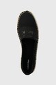 Calvin Klein espadryle ESPADRILLE HE czarny HW0HW01918