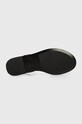 Кожаные сандалии Calvin Klein FLAT SANDAL RELOCK LTH HW0HW01942 чёрный