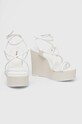 Взуття Шкіряні сандалі Calvin Klein WEDGE HW0HW01952 білий