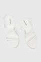 Шкіряні сандалі Calvin Klein WEDGE білий HW0HW01952