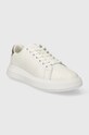 Шкіряні кросівки Calvin Klein CUPSOLE LACE UP LEATHER HW0HW01987 білий SS24