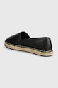 Obuv Kožené espadrilky Calvin Klein ESPADRILLE RE LOCK LEATHER HW0HW02036 čierna