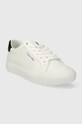 Calvin Klein sneakersy VULCANIZED LACE UP LTH HW0HW02037 biały SS24