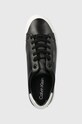Calvin Klein sneakersy VULCANIZED LACE UP LTH czarny HW0HW02037