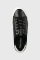 czarny Calvin Klein sneakersy VULCANIZED LACE UP LTH