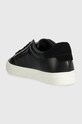 Обувь Кожаные кроссовки Calvin Klein CUPSOLE LACE UP HE LTH HW0HW02051 чёрный