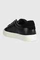 Obuća Kožne tenisice Calvin Klein CUPSOLE LACE UP HE LTH HW0HW02051 crna