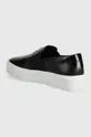 Δερμάτινα ελαφριά παπούτσια Calvin Klein FLATFORM CUP SLIP ON RE LOCK LTH Πάνω μέρος: Φυσικό δέρμα Εσωτερικό: Υφαντικό υλικό, Φυσικό δέρμα Σόλα: Συνθετικό ύφασμα
