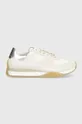 Calvin Klein sneakers RUNNER LACE UP LTH/NYLON bianco
