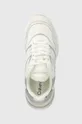 beżowy Calvin Klein sneakersy RUNNER LACE UP MESH