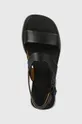 čierna Kožené sandále Camper Dana