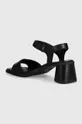 Usnjeni sandali Camper Kiara Sandal Zunanjost: Naravno usnje Notranjost: Tekstilni material Podplat: Sintetični material