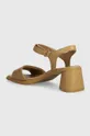Usnjeni sandali Camper Kiara Sandal Zunanjost: Naravno usnje Notranjost: Tekstilni material Podplat: Sintetični material