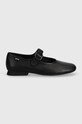 Camper balerini de piele Casi Myra K201629.001 negru SS24