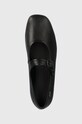 Camper balerini de piele Casi Myra negru K201629.001