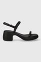 Camper sandali in pelle Thelma Sandal nero