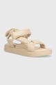 Inuikii sandały Padded Trekky płaski beżowy 70106.145.Beige