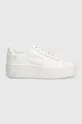 λευκό Δερμάτινα αθλητικά παπούτσια Diesel S-Athene Bold X Γυναικεία