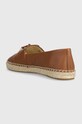 Cipők MICHAEL Michael Kors bőr espadrilles Nori 40R4NRFP1L.230 barna