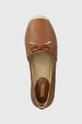 MICHAEL Michael Kors espadrile de piele Nori maro 40R4NRFP1L.230