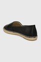 Boty Kožené espadrilky MICHAEL Michael Kors Kendrick 40R7KNFP1L.001 černá