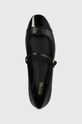 MICHAEL Michael Kors baleriny Mae czarny 40S4MAFS2L.001