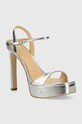 MICHAEL Michael Kors sandale Amara subțire argintiu 40S4AMHS2M.040