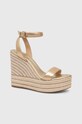 MICHAEL Michael Kors espadrile Leighton piele aur 40S4LGHS2M.740