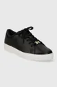 Δερμάτινα αθλητικά παπούτσια MICHAEL Michael Kors Keaton μαύρο