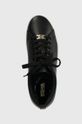 MICHAEL Michael Kors sneakersy skórzane Keaton czarny 43R4KTFS4L.001