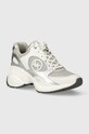 MICHAEL Michael Kors sneakers Zuma piele argintiu 43S4ZUFS3D.047