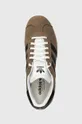 marrone adidas Originals sneakers in camoscio Gazelle