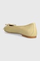 Scarpe Kurt Geiger London balerrine in pelle Eagle Ballerina Drench 2121142109.CREAM beige
