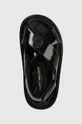 čierna Kožené sandále Kurt Geiger London Orson Cross Strap Sandal