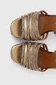 Kurt Geiger London sandały Pierra Platform Sandal 8882268619.BRONZECOM złoty