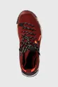 burgundia Salewa cipő Puez Knit Mid Powertex