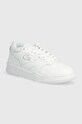 Kožne tenisice Lacoste Lineshot Leather Tonal Planet friendly bijela 46SFA0092