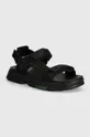 μαύρο Σανδάλια Lacoste Suruga Premium Textile Sandals Γυναικεία